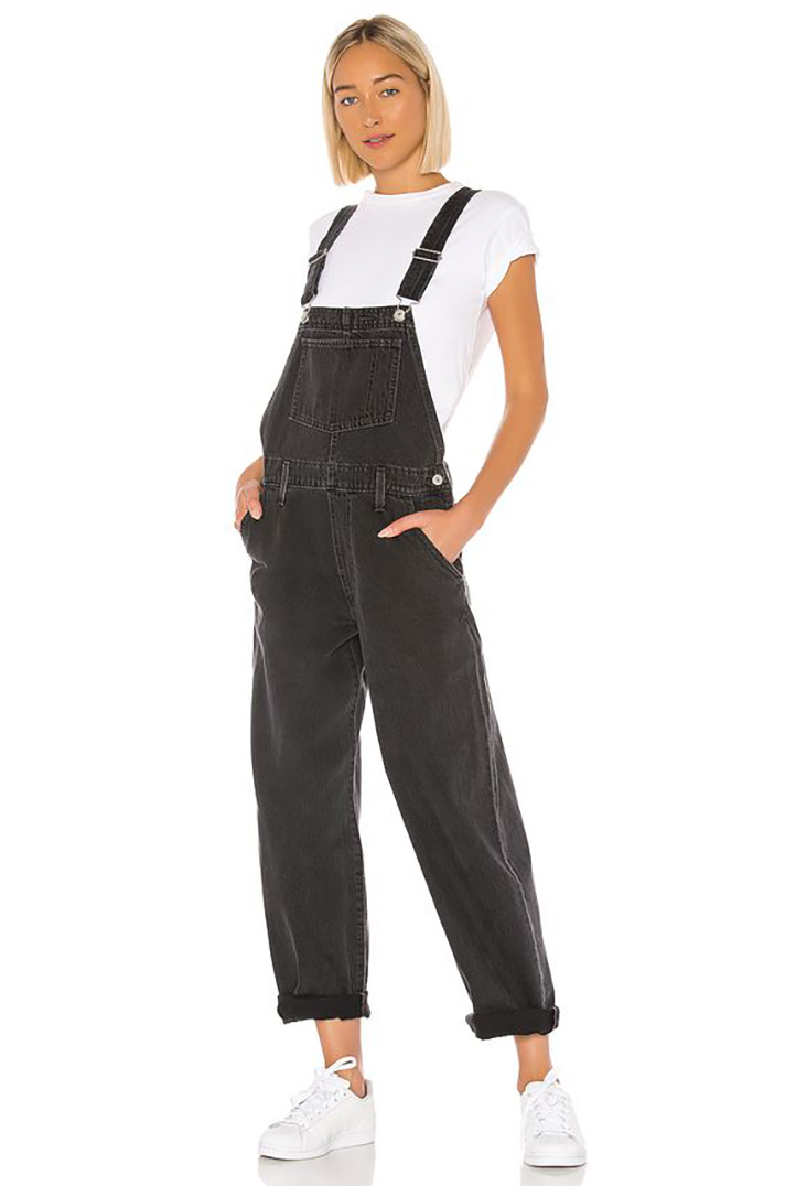STYLECASTER | Long Denim Overalls Are a Romantic Addition to Any Fall Wardrobe
