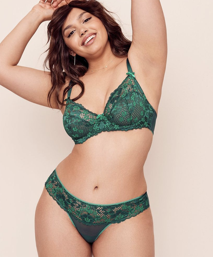 STYLECASTER | Shiny, Sparkly Lingerie Is the Sexiest Way to Ring in the Holidays