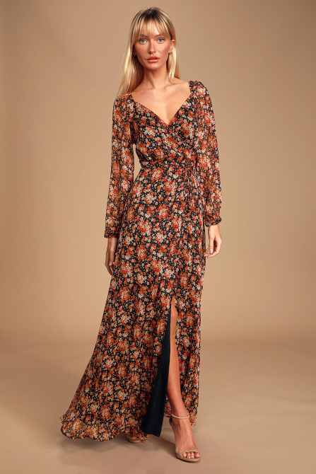 STYLECASTER | Winter Maxi Dresses