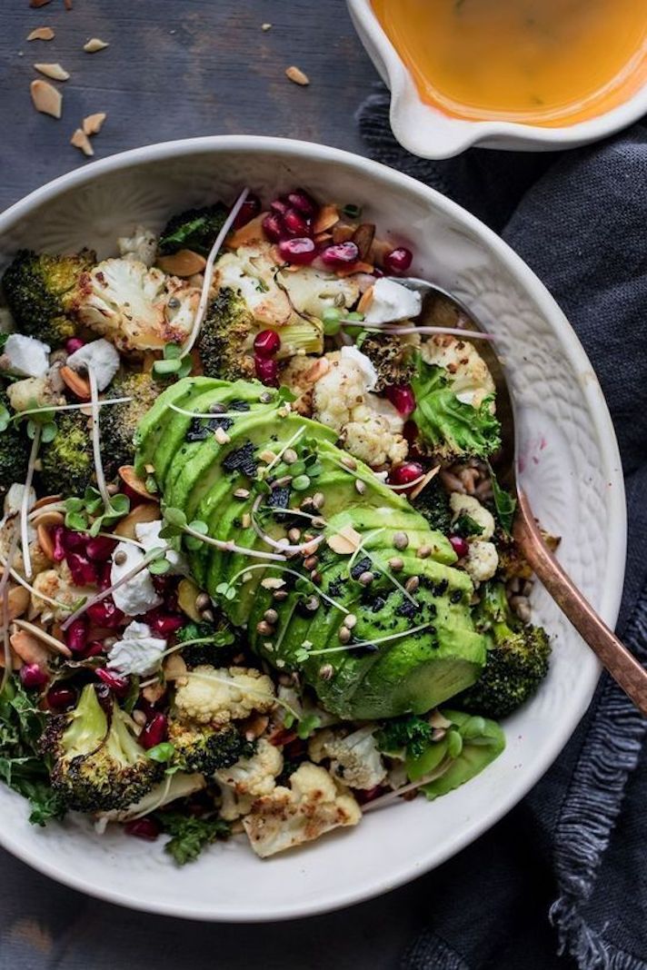 STYLECASTER | 17 Winter Vegetable Recipes That Will Make You Feel Great | Healthy Glow Broccoli and Lemon Winter Salad