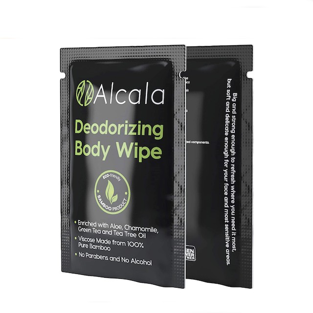Alcala Deodorizing Body Wipes