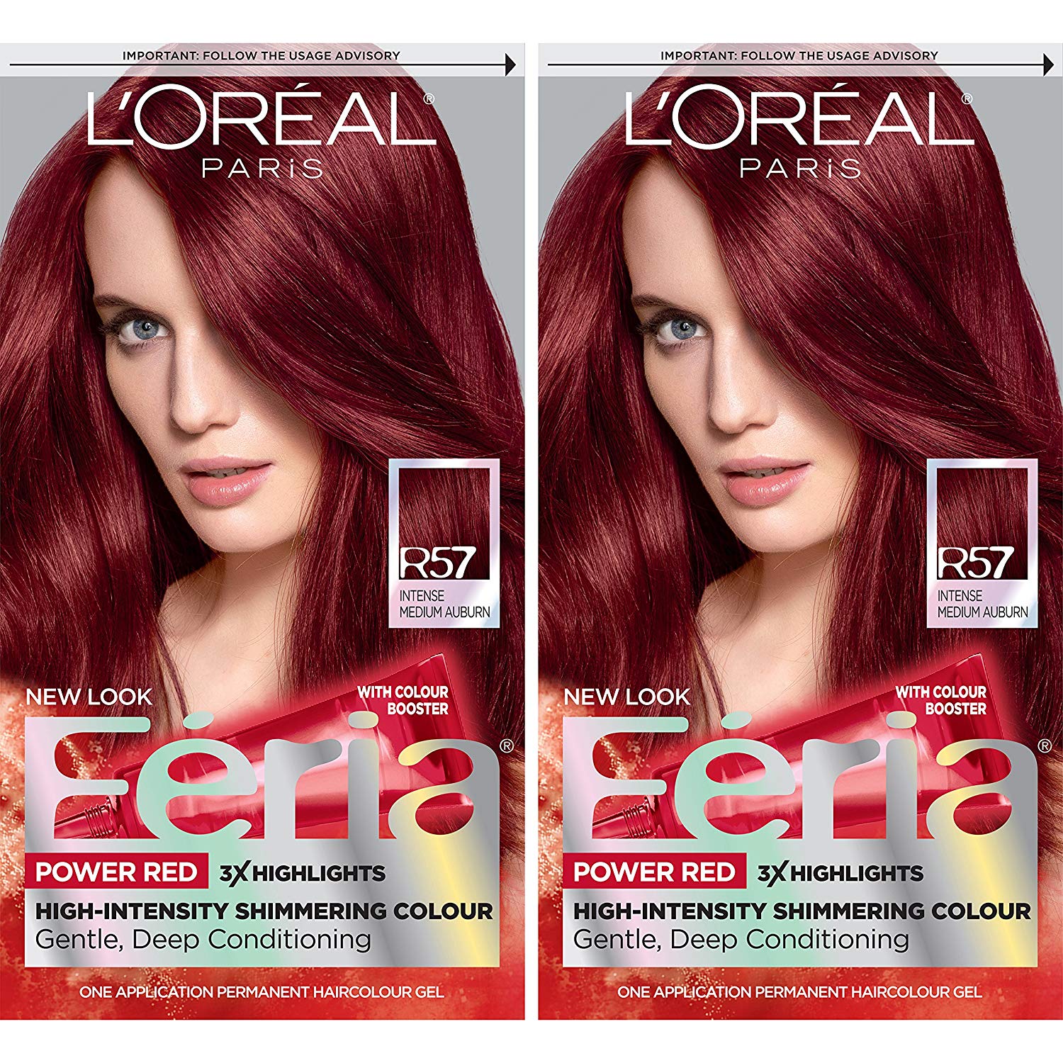 L'Oreal feria hair color