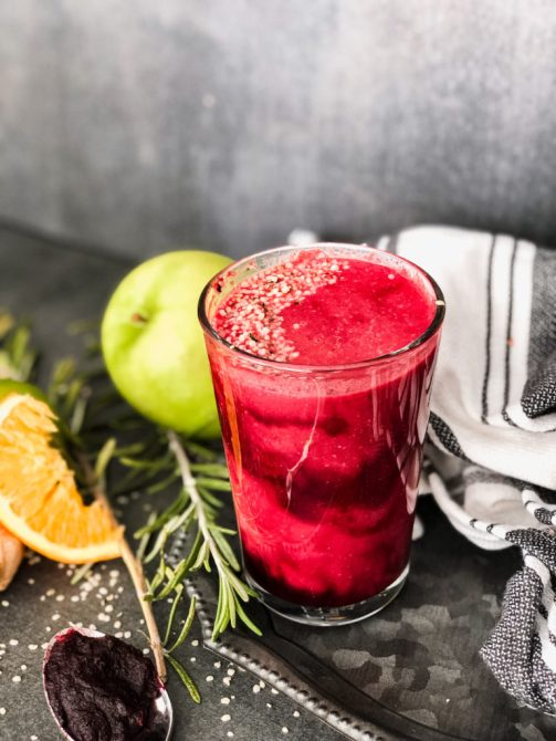 immunity smoothies beet apple