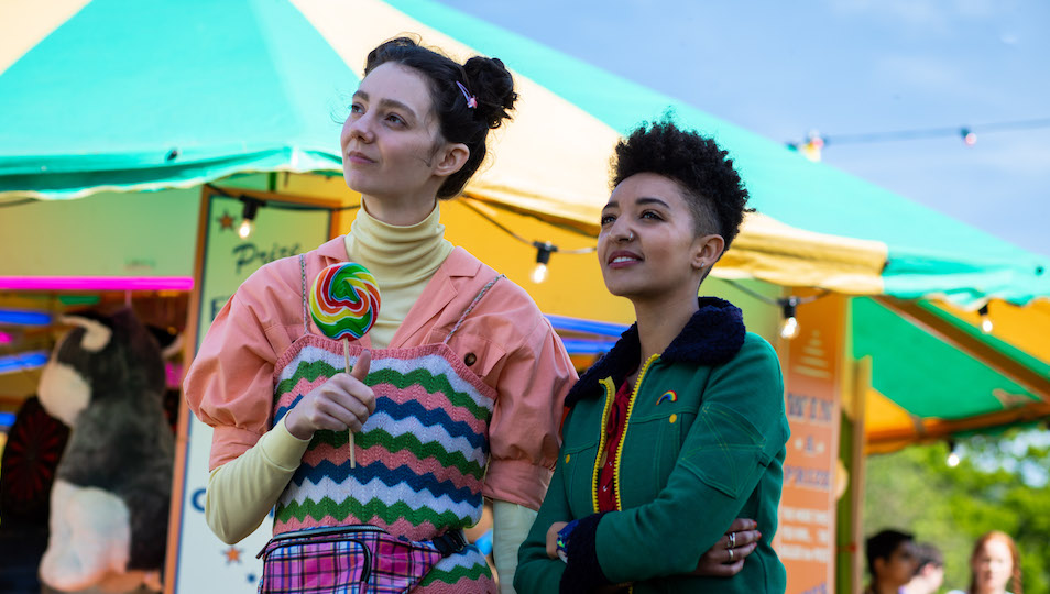 Lily & Ola in Netflix's 'Sex Education'