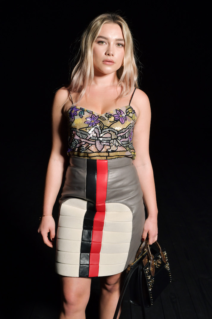 Louis Vuitton Front Row Paris Fashion Week 2020