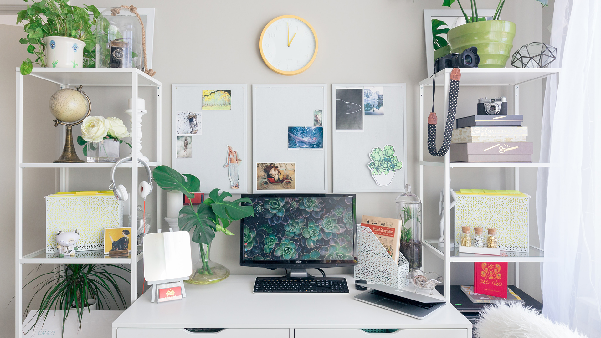 STYLECASTER | home office decor trends