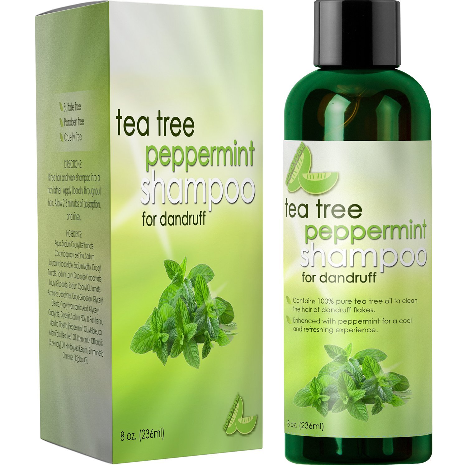 Honeydew tea tree mint shampoo