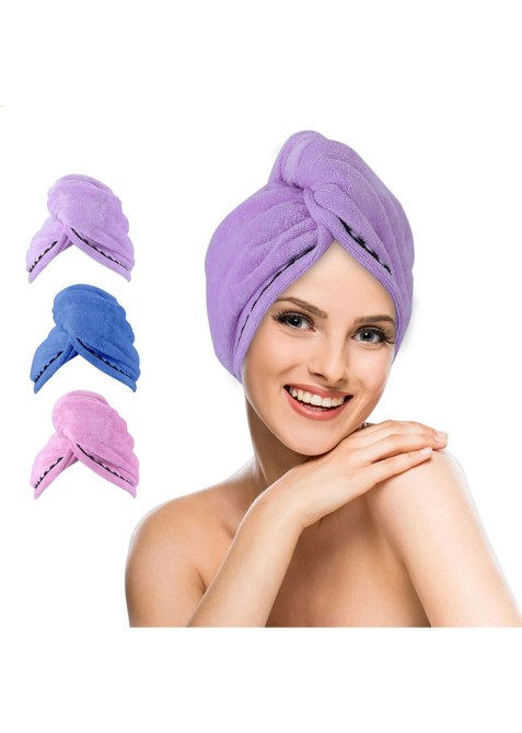 Umum 3-Pack Hair Towels