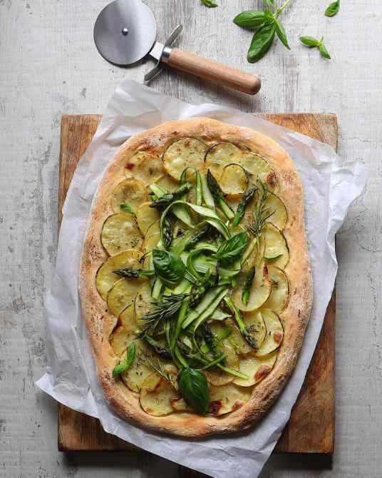 STYLECASTER | Zara Home Recipes | potato pizza
