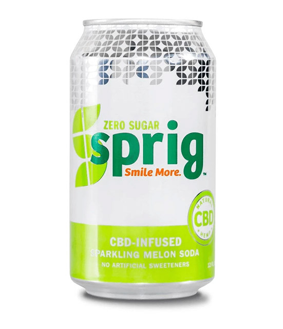 STYLECASTER | Best CBD Drinks | cbd melon soda Sprig