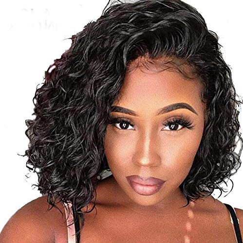 Berimy Loose Curly Short Bob Lace Wig