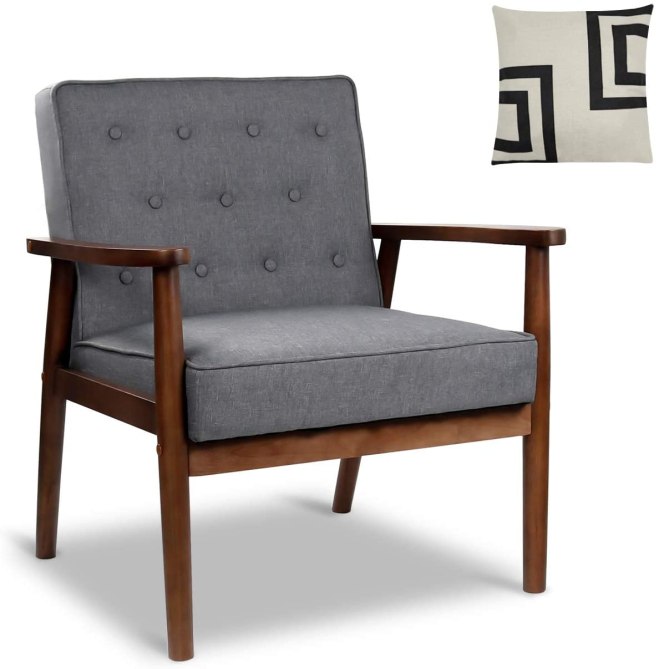 Mid-Century Retro Modern Accent Chair