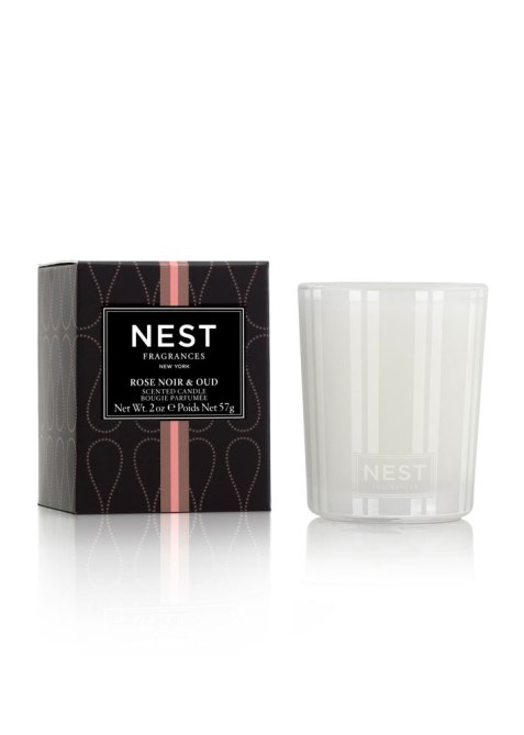 Nest Rose Noir and Oud Candle