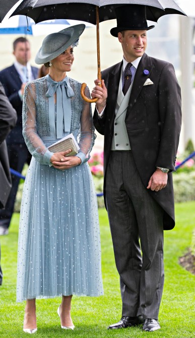 STYLECASTER | Prince William and Katie Middleton Fashion | Royal Ascot 2019