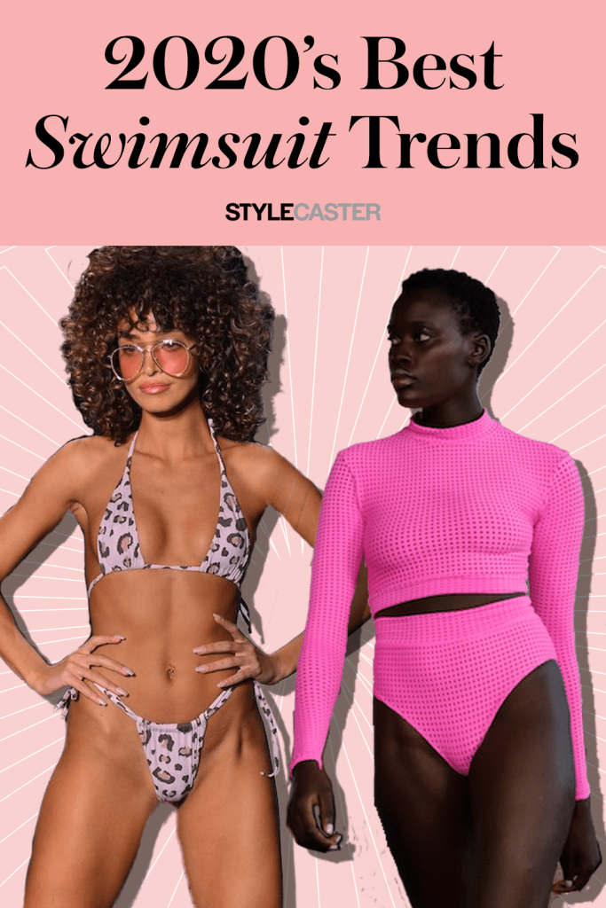 STYLECASTER | 2020 Swimwear Trends | belted | swimsuit trends 2020 | one-piece swimsuits | high waisted swimsuits | mom swimsuits | target swimsuits 2020 | trendy swimsuits 2020 | cute swimsuits | plus size swimsuits | Amazon swimsuits 2020