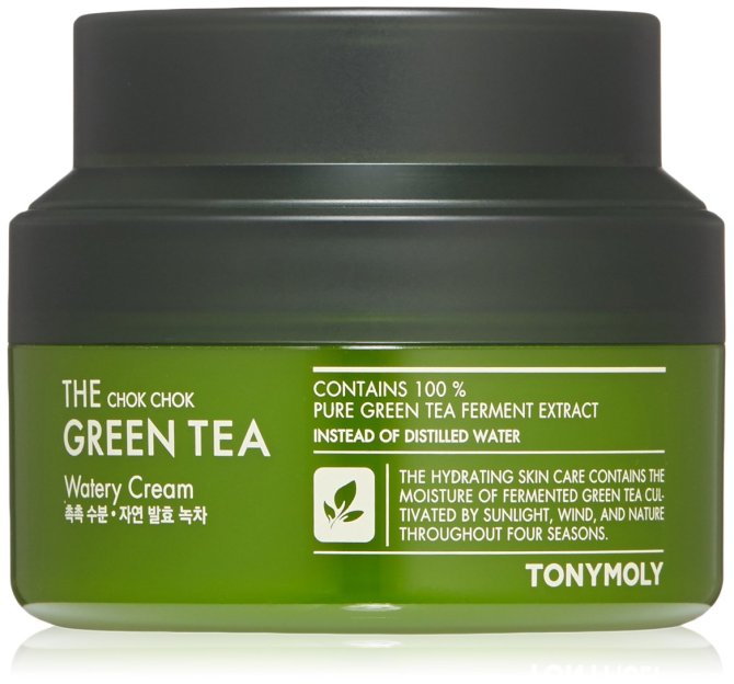 tonymoly chok green watery cream