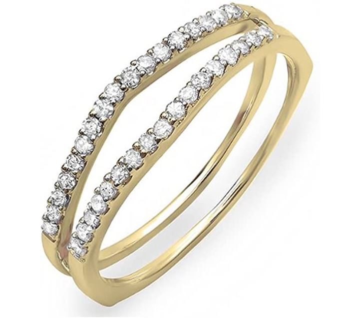 Dazzling collection ring enhancer