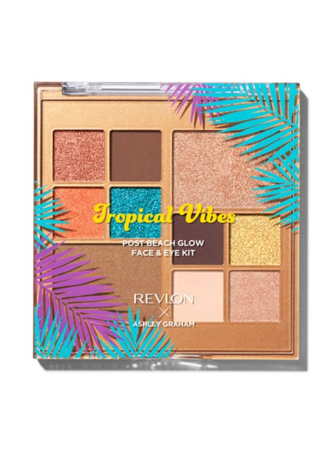 Revlon x Ashley Graham Tropical Vibes Post Beach Glow Face & Eye Kit