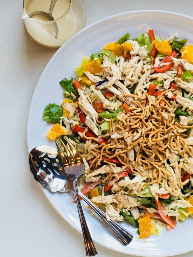 STYLECASTER | easy summer salads | Asian chicken salad