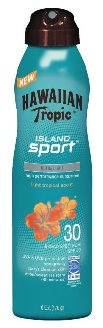 hawaiian tropic sunscreen