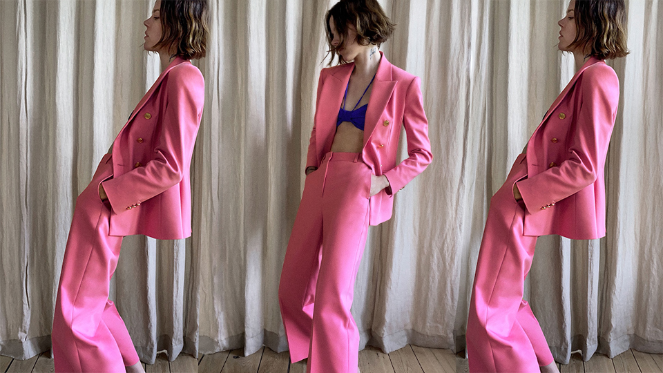 STYLECASTER | matching suit trend zara 2020