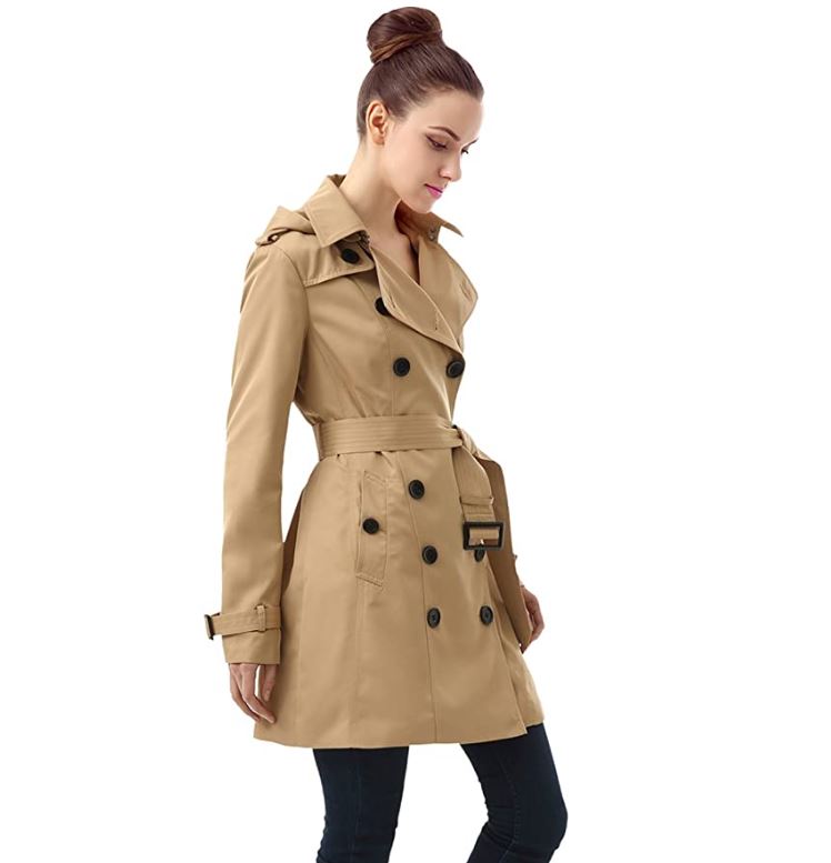 BGSD trench coat amazon