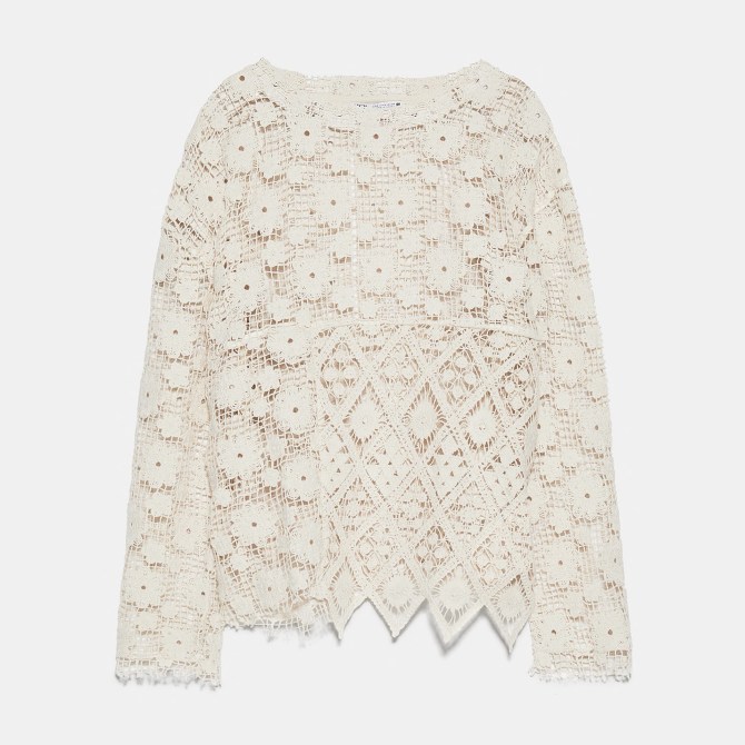 STYLECASTER | Zara Crochet Trend Summer 2020