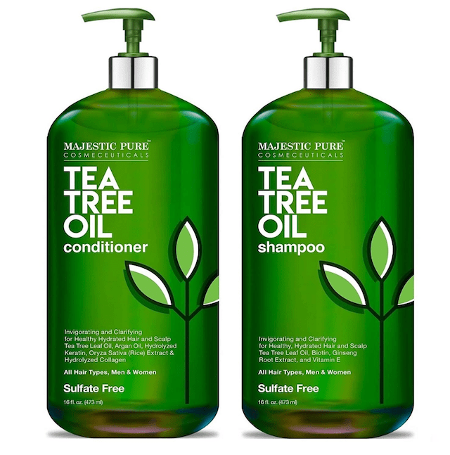 MAJESTIC PURE Tea Tree Shampoo and Conditioner Set
