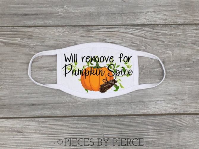 STYLECASTER | Pumpkin Spice Face Masks
