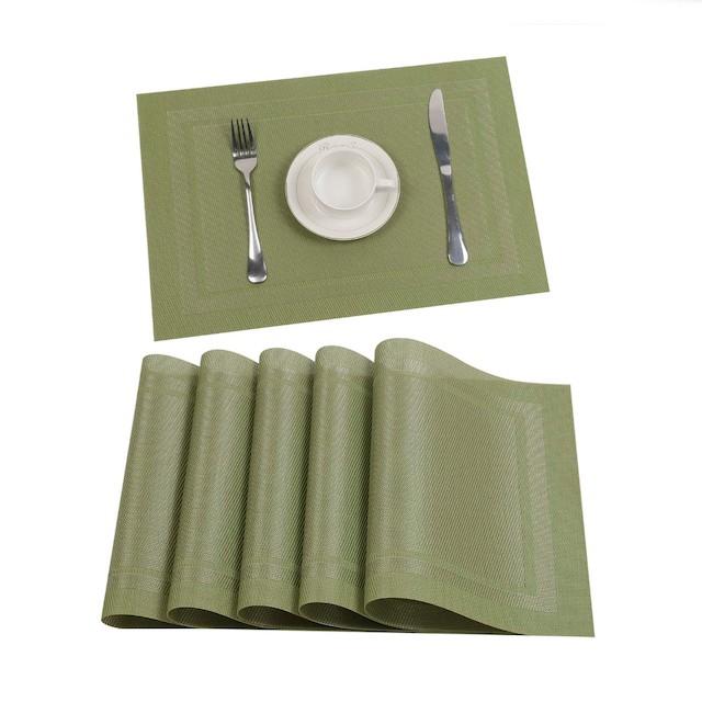 Pauwer Placemats Set of 4 for Dining Table