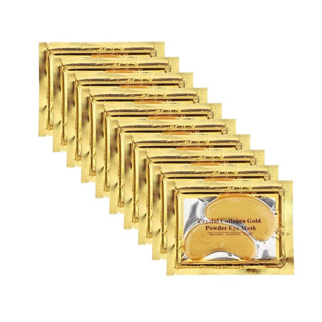 Permotary 30 Pairs Crystal Collagen Under Eye Mask