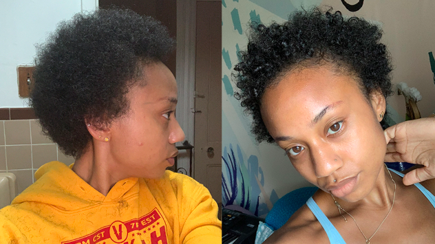 shampoo before and after