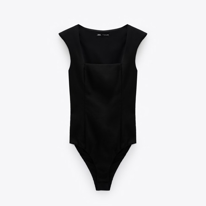 STYLECASTER | shoulder pad trend Zara 2020