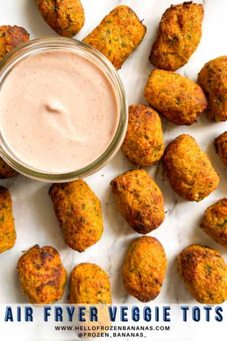 STYLECASTER | Holiday air fryer recipes | air fryer veggie tots