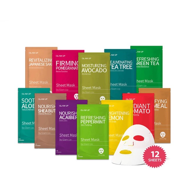 Sheet mask by Glam Up