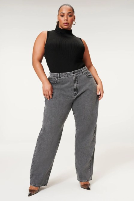 Good American Good '90s Loose Jeans