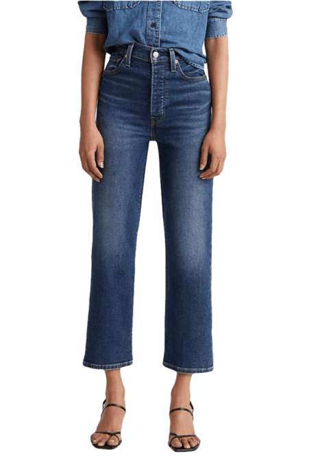 Levi’s Ribcage Straight Ankle Jeans Amazon
