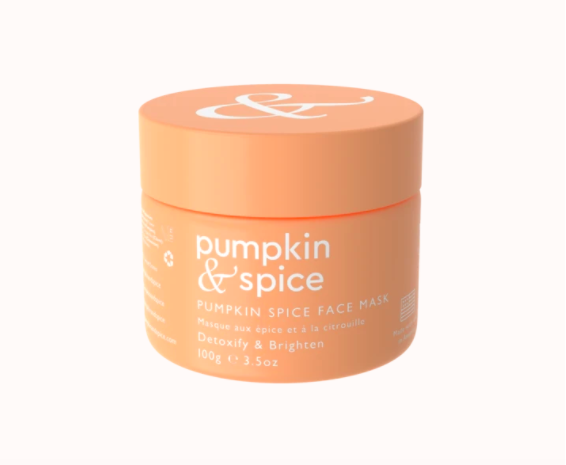 pumpkin and spice mask