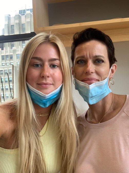 mother daughter Botox image