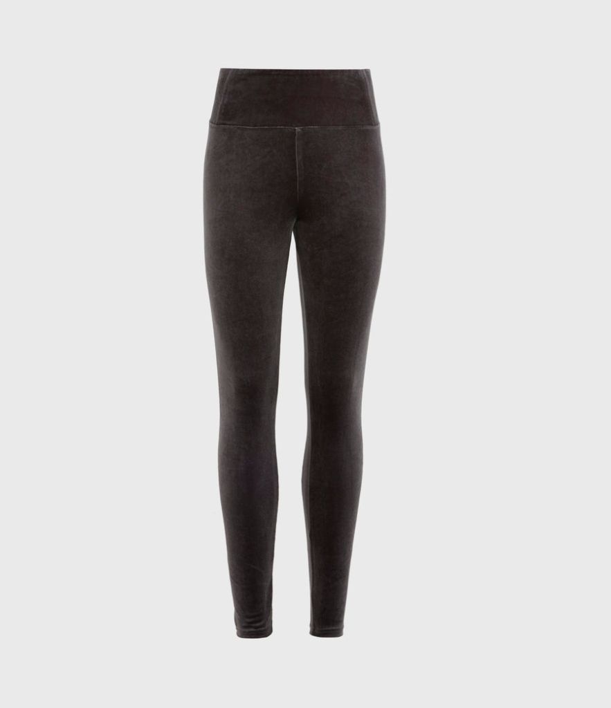 velvet high rise leggings