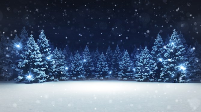 STYLECASTER | Christmas Zoom Backgrounds
