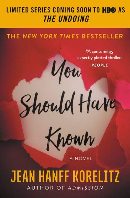 "You Should Have Known" by Jean Hanff Korelitz