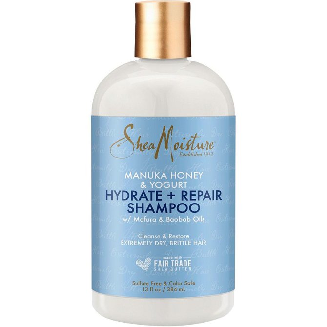 SheaMoisture Manuka Honey & Yogurt Hydrate & Repair Shampoo