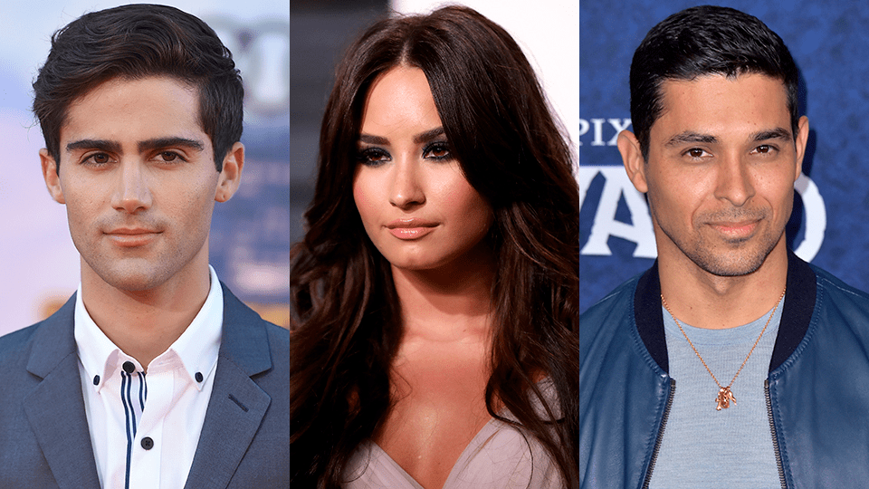 Max Ehrich, Demi Lovato, Wilmer Valderrama