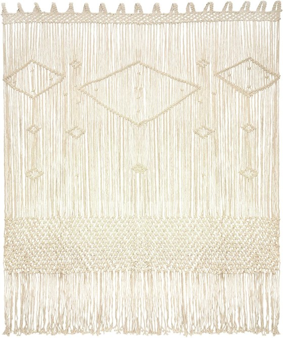 LIVALAYA Macrame Curtain Large Wall Hanging