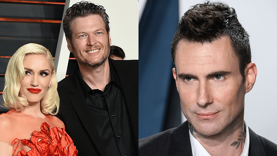 Gwen Stefani, Blake Shelton, Adam Levine