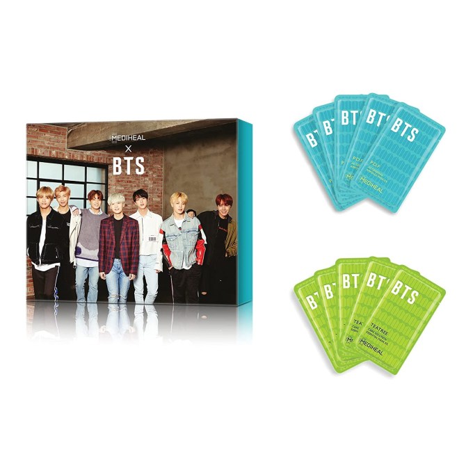 MEDIHEAL X BTS Facial Sheet Mask Special Set