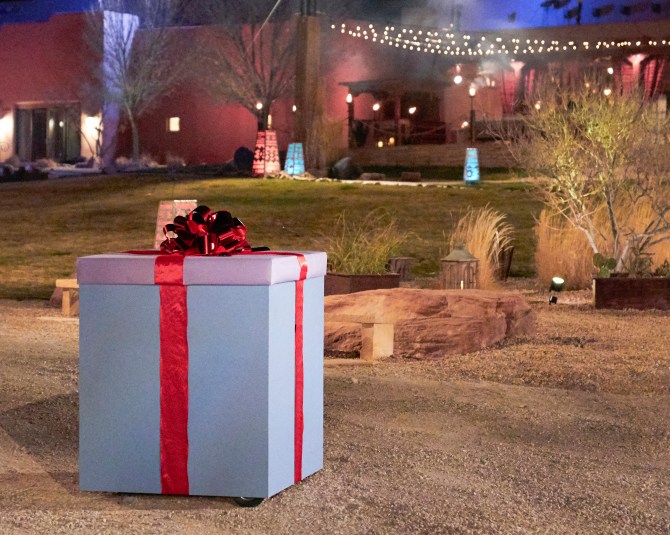 Box, "The Bachelorette" 2021