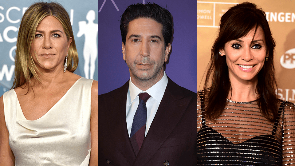Jennifer Aniston, David Schwimmer, Natalie Imbruglia