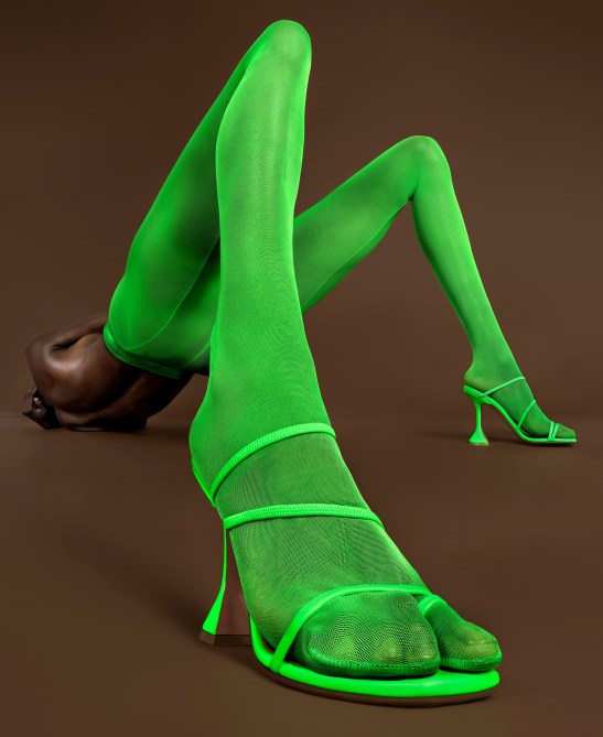 STYLECASTER | Amina Muaddi Wolford Collection